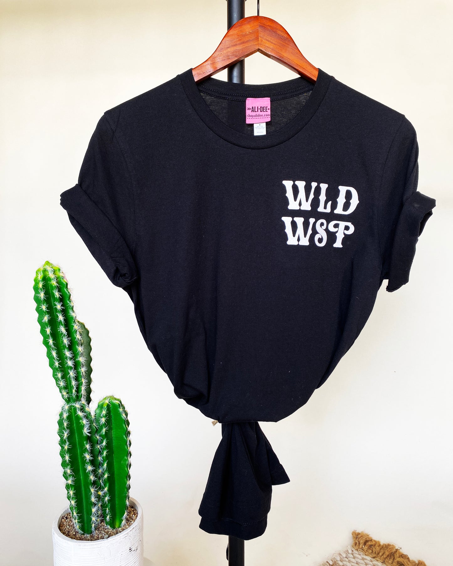 WLD WST Western Graphic Tee - Black Tee