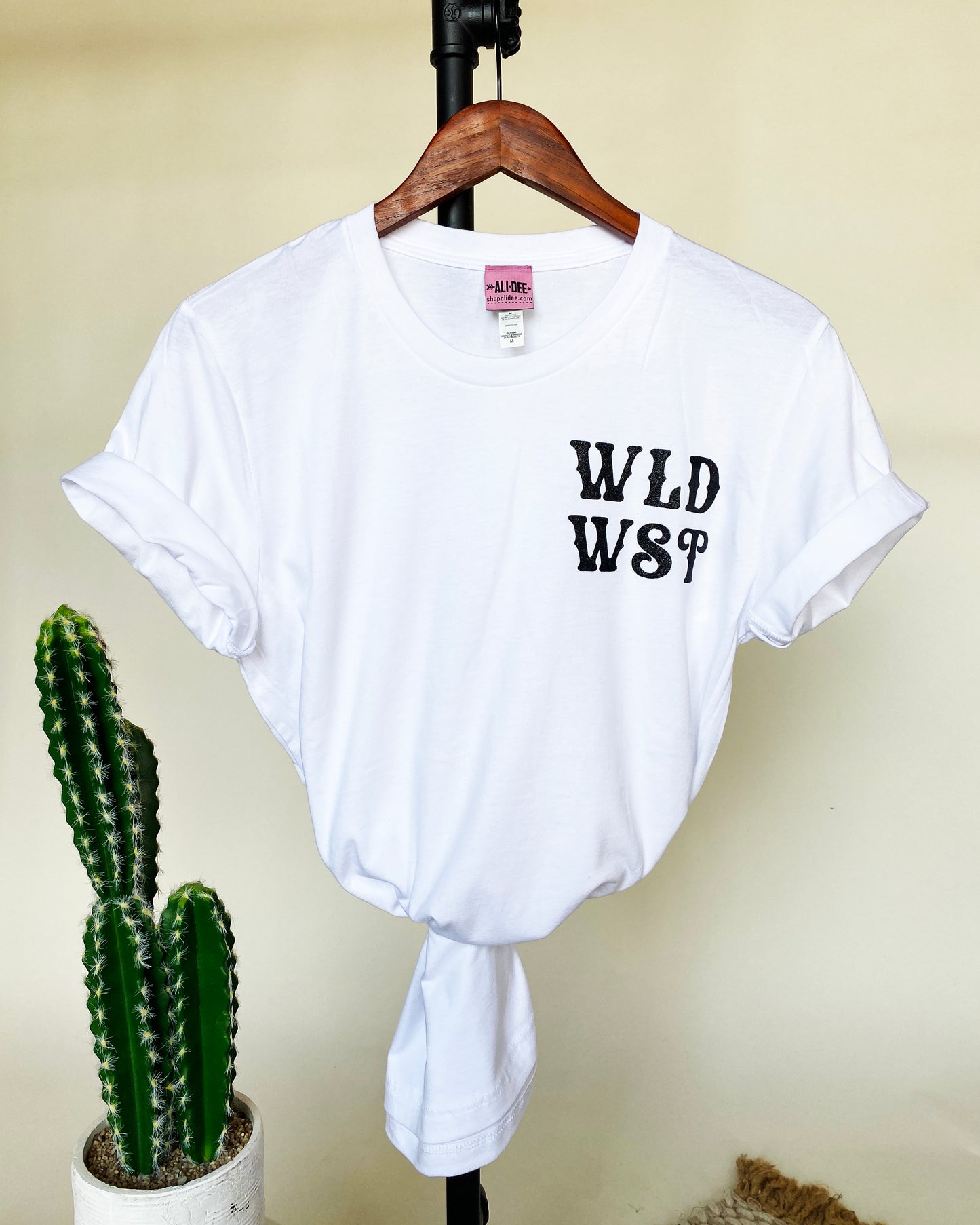 WLD WST Western Graphic Tee - White Tee
