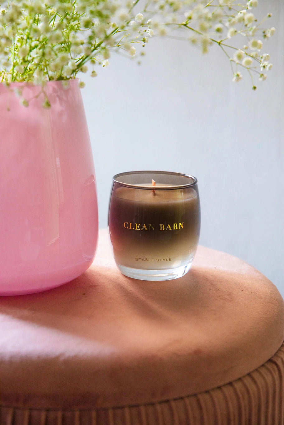 Clean Barn Candle - Amber, Sandalwood, & Vanilla