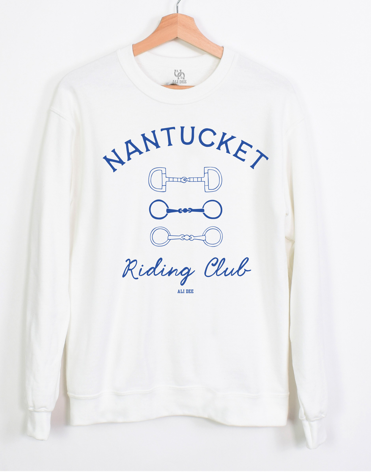 Nantucket Riding Club Sweatshirt - White