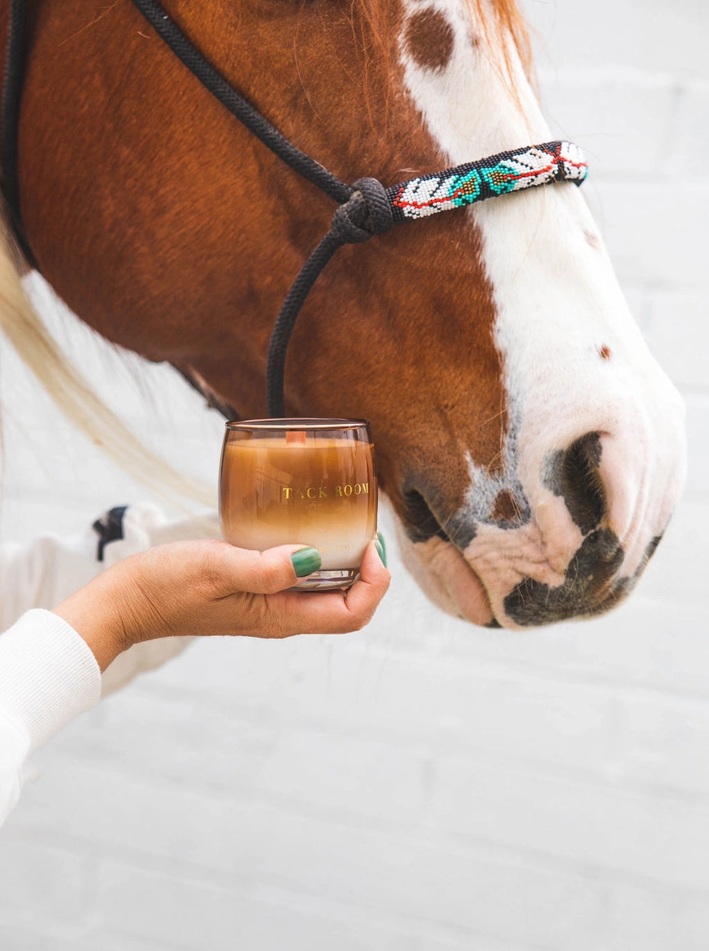 Tack Room Candle - Leather, Tobacco, and Wood